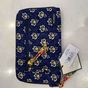 Vera Bradley Blue Floral Wallet